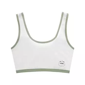 Хлопковый бралетт и майка для девочек-подростков L (66-85 kg)