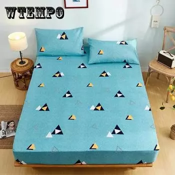 Хлопковый нескользящий износостойкий наматрасник, домашний матрас для спальни, пылезащитный чехол, двойной универсальный наматрасник Simmons 180x200cm