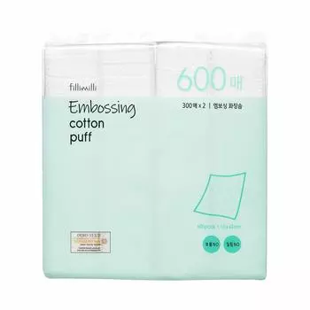 Хлопковый пуф Fillimilli с тиснением (600р.)