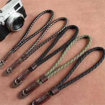 Хлопковый ремешок на запястье Ремешок на запястье для дальномерной камеры Ручка для цифровой камеры Ручка из нейлона canvas army green