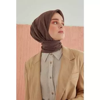 Хлопковый шарф Miray Bitter Brown