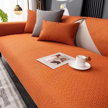 Хлопковый жаккардовый диванный коврик Г-образный чехол для дивана угловая подушка чехол для дивана нескользящий коврик для домашних животных детский диван одеяло для гостиной 70x70