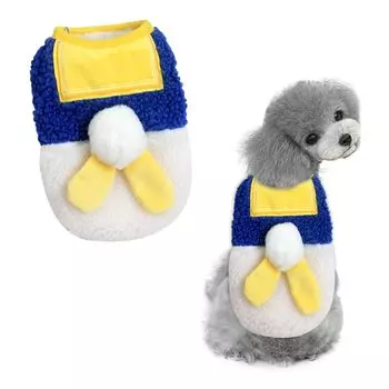 Хлопковый жилет для собак, холодный, теплый, для собак, кошек, зима, легко надевать и снимать, предотвращает появление шерсти, одежда для прогулок, футболка, осень/зима