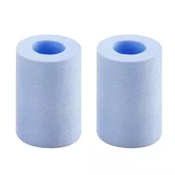 Хлопок, экологически чистый очиститель воды, фильтр для душа, очиститель хлора, смесители для очистки 2pcs-replace filter cotton