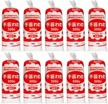 Хлопок для рукоделия 300г 10 шт. набор