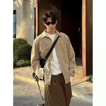 Хлопок и утолщение [Sailing Hot] Мужское пальто Осенние и зимние тенденции Красивая куртка Single P75 Хлопок P85 M хаки