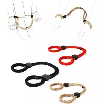 Хлопок Регулируемый Бондаж Веревка Оковы БДСМ Связывание Игрушки Секс Товары Удерживающая Веревка Взрослые Игры