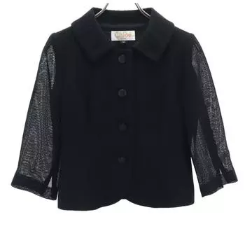 Хлоя сделано в Японии Пиджак 7AR черный ФОРМАЛЬНЫЙ Женский Б/У