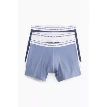 HM coolMax 3 шт. Комплект шнурков для завязывания шнурков светло-голубой белый S