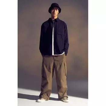 HM Loose Fit Utility oversHirt Черный XS