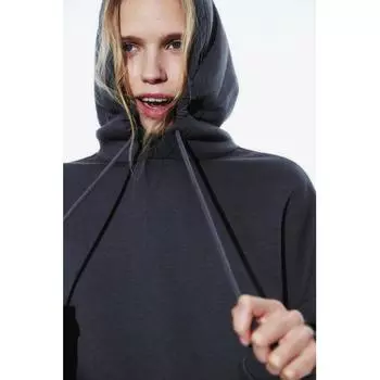 HM Oversized Толстовка Темно-Серый