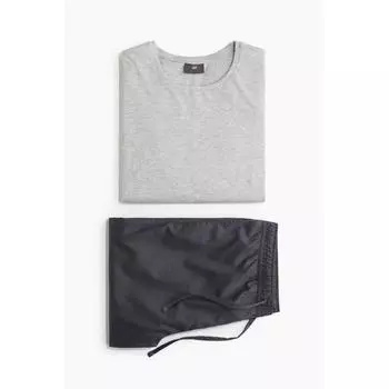 HM pajaMas Серый Меланж Темно-серый XS