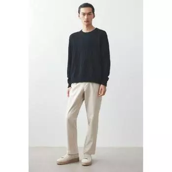 HM Regular Fit Twill Fit светло-бежевый S
