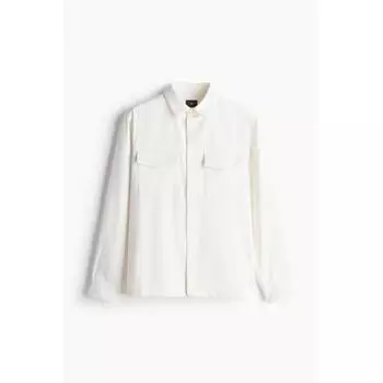 HM Regular Fit Utility верхняя рубашка кремового цвета L