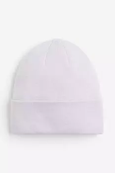 HM Шапка тонкой вязки светло-фиолетовая