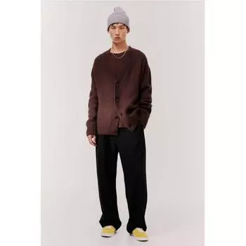 HM свободные брюки по фигуре черного цвета 28