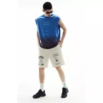 HM Свободные шорты для подводного плавания с принтом Белые Rick Morty