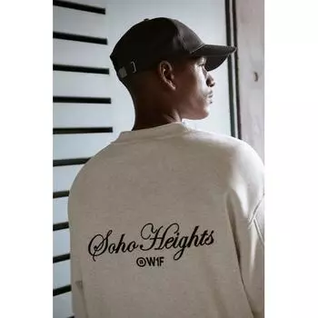 HM вышитые свитераHirt Grey Melange SoHo HeighHts XXL