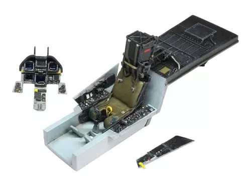 HMA Super Hornet Cockpit Plastic Model Parts 1/72 F/A-18E (Airplane)