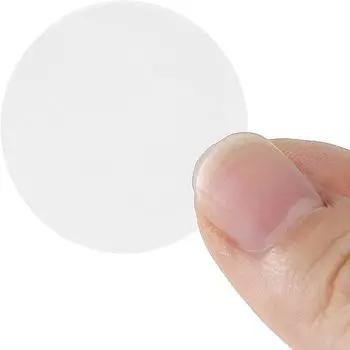 HMBIRD круглые прозрачные наклейки 20 мм круглые подарочные прочные клейкие коммерческие пломбы набор из 1000 шт.