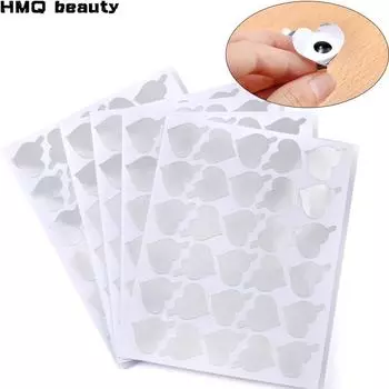 HMQ Beauty 150 шт. одноразовые стойки для клея для ресниц лоток в форме сердца подушечка для наращивания ресниц инструменты для наращивания ресниц