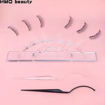 HMQ beauty 2 шт., доска для наращивания накладных ресниц, демонстрационная доска для примерки ресниц, вспомогательный экспонат
