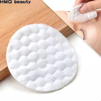 HMQ Beauty 60 шт. ватные диски для макияжа, подушечки для протирания ресниц, инструмент для наращивания ресниц, инструмент для очистки лица