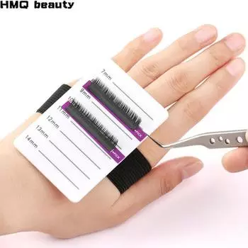 HMQ Beauty Акриловые ресницы Дисплей Палитра для наращивания ресниц Поддон и повязка для ресниц Клейкая подушечка