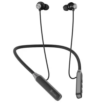 Hmusic 2025 Наушники с шейным ободом, Bluetooth 5.4, 30+ часов работы от аккумулятора, водонепроницаемость IPX5, многоточечные наушники с магнитами, игровой режим, шум