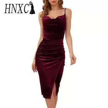 HNXC Women s Fashion Summer Spring Solid Color Print Sleeveless V-Neck Casual Dresses S белый