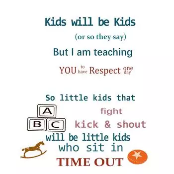 (HO)Творческая личность, английские буквы, украшение для дома, наклейки на стул A зелёный