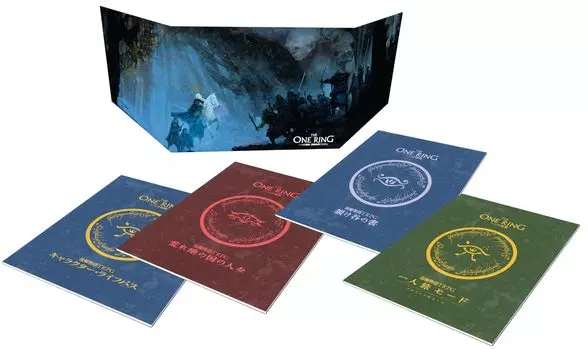 Хобби Япония Единый Властелин колец TRPG Loremaster Экран Набор Кольцо