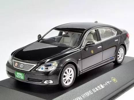 Хобби Япония POST Хобби LEXUS LS600hl HYBRID Nihon Kotsu Прокат Завершенный продукт 1/43