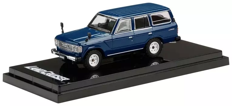 Хобби Япония Toyota Land Cruiser 60 GX 1981 Feel Like Blue 1/64