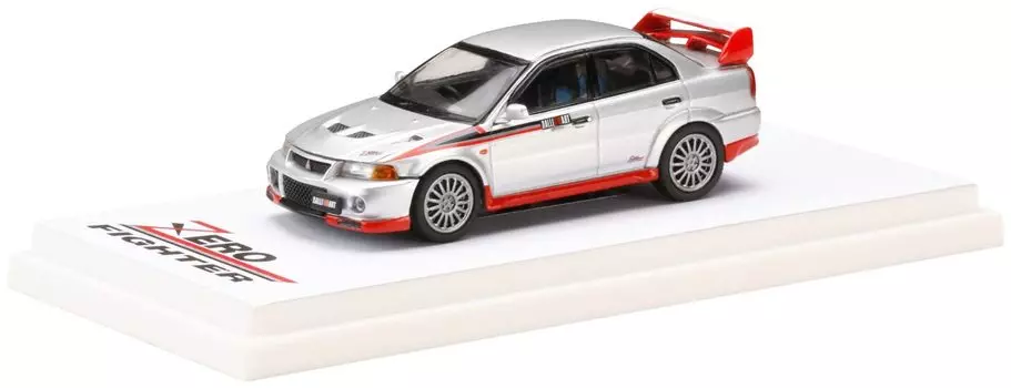 Хобби ЯПОНИЯ Mitsubishi Lancer GSR EVOLUTION 6 Zero Fighter Окраска Серебряный Готовый Продукт HJ641033DS 1/64 (CP9A)