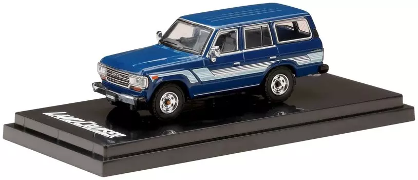 Хобби ЯПОНИЯ Toyota LANDCRUISER 60 GX 1988 Дополнительная боковая наклейка Синяя Готовый продукт HJ642039BBL 1/64 /