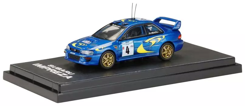 ХоббиЯПОНИЯ Subaru Impreza WRC de 1/64 1997#4 (Тур Корсика)