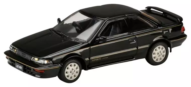 ХоббиЯПОНИЯ Toyota Corolla Levin GT APEX LIMITED AE92 Черный металлик 1/64