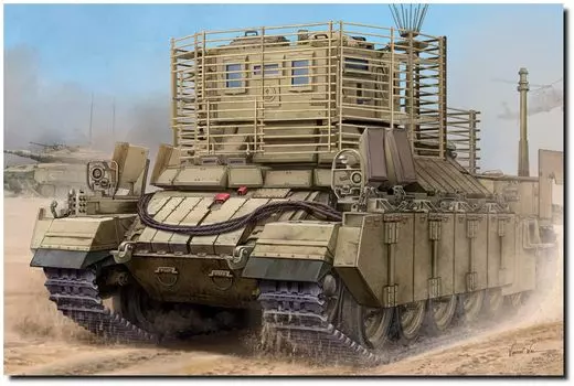 Hobby Boss 83870 Бронированная боевая машина пехоты Nagmahon Dog House II Пластиковая модель 1/35
