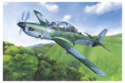Hobby Boss Aircraft Series Brazilian Air Force Super Tucano 1/48 EMB-314
