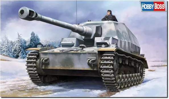 Hobby Boss Боевая машина серии German IV Type A Gun Dicker Max Пластиковая модель 84835 1/48 10,5 см противотанковая самоходная установка (танк)
