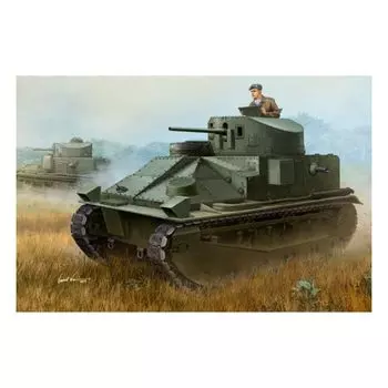 Hobby Boss Боевая машина серии Vickers Средний танк Пластиковая модель 83879 1/35 Mk.II