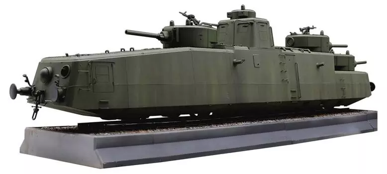 Hobby Boss Советский Армейский Бронепоезд Танк Орудие 85514 Пластиковая Модель 1/35 МБВ-2 Ф-34
