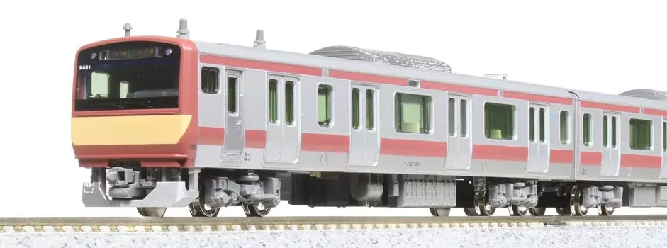 Hobby Center Kato N Gauge E531 Series Red Electric Type Basic Formation Set Железнодорожная модель поезда 10-вагонный 10-965
