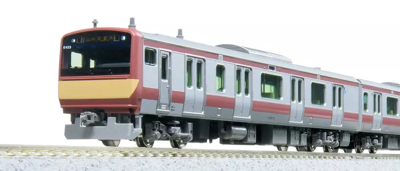 Hobby Center Kato N Gauge E531 Series Red Electric Type Basic Formation Set Железнодорожная модель поезда 10-вагонный 10-965