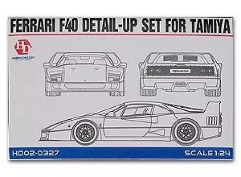 Hobby Design Ferrari F40 Детализация Upset 1/24 HD02-0327