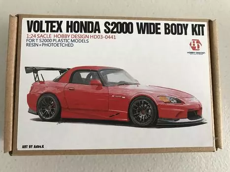 Hobby Design Honda S2000 Wide Body Kit 1/24 HD03-0441