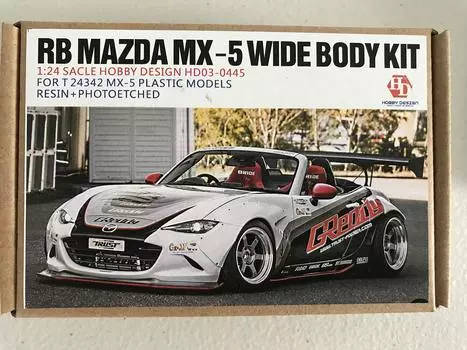 Hobby Design Mazda Wide Body Kit 1/24 MX-5 HD03-0445
