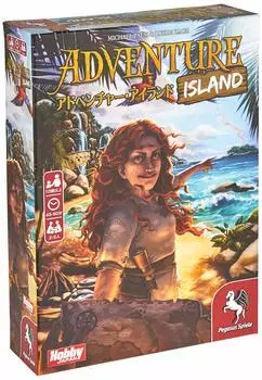 Hobby Japan Adventure Island японская версия для детей 10 лет и настольная игра (для 2-5 игроков, 40-90 минут, и более)