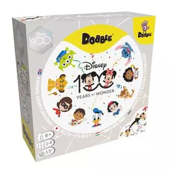 Hobby Japan Disney 100th Anniversary Edition Многоязычное издание 15 для детей 6 лет и настольная игра Doble (Для 2-8 игроков, минут, не более)